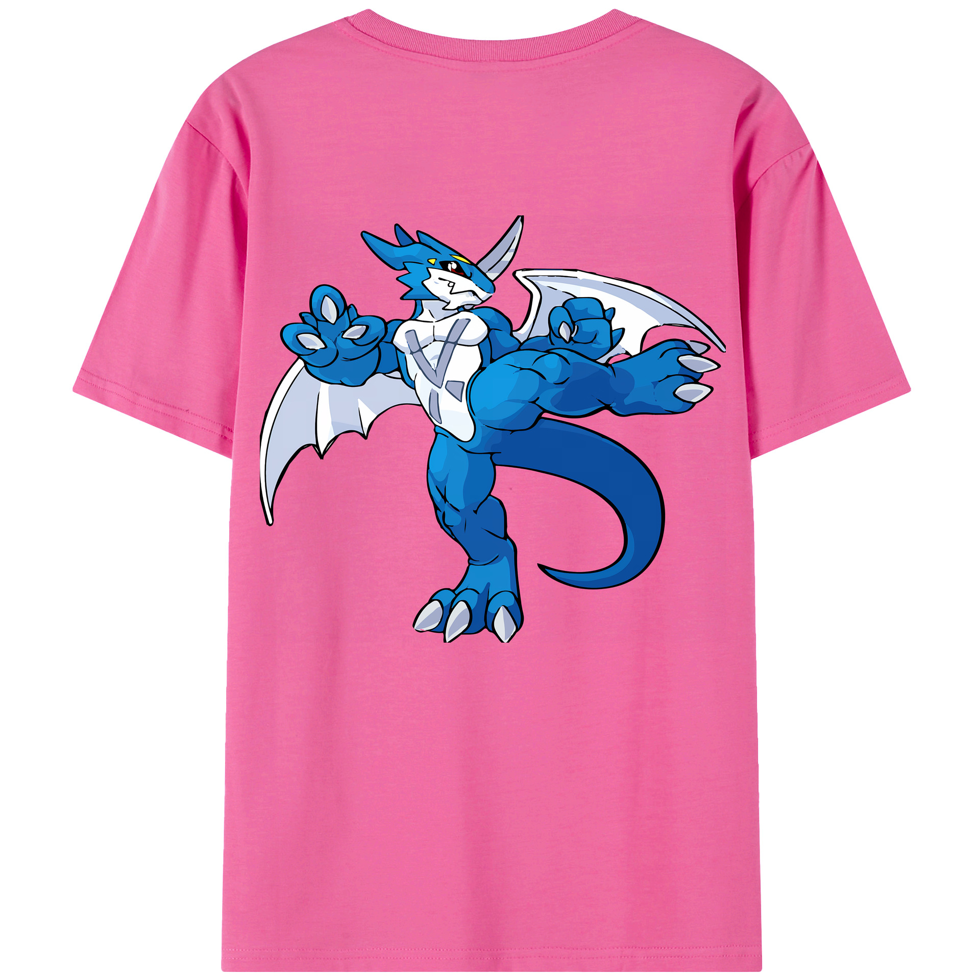（画像用） Digimon デジタルモンスター/デジモン レディース半袖Tシャツ(バックプリント)